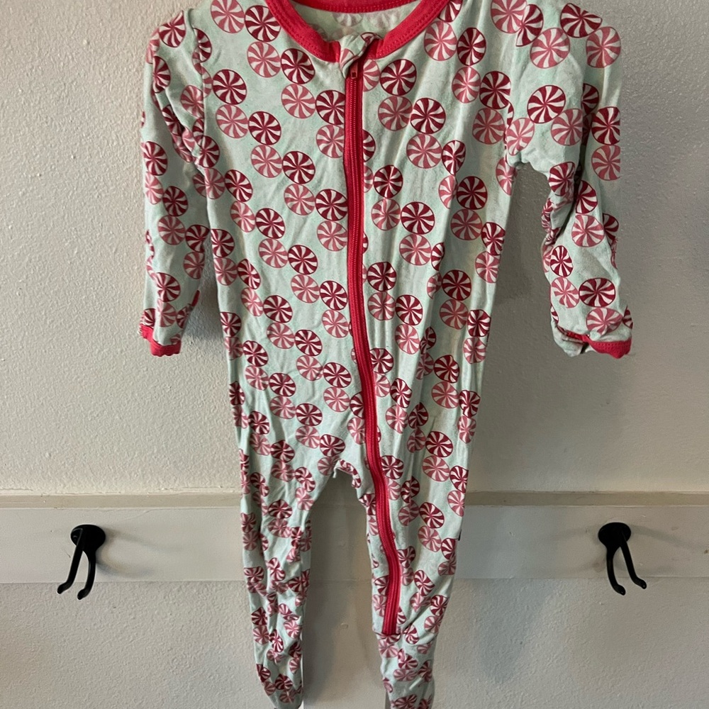 Kickee Pants Red and White Baby Onesie